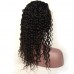 Deep Curly 13x6 Lace Front Wig for Black Woman 150 Density Virgin Brazilian Human Hair Lace Frontal Wig Pre Plucked Natural Hair line with Baby Hair